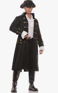 PIRATE CAPTAIN DARKWATER ADULT COSTUME - ONE SIZE