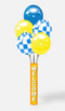 Commercial Grade Balloon Bouquet with Pole Cover
