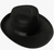 ADULT'S BLACK 20S GANGSTER FEDORA HAT