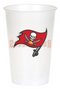 TAMPA BAY BUCCANEERS PLASTIC CUP 20 OZ 8 CT