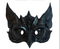 Mask-Dragon/Bird Mask (2/asst. Black/Green)