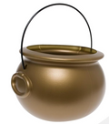 8" Pot O Gold Cauldron