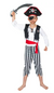 SEVEN SEAS BUCCANEER PIRATE DECKHAND KID'S COSTUME MEDIUM 5-6