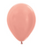 Sempertex  11" Metallic Rose Gold 100/pk latex balloons