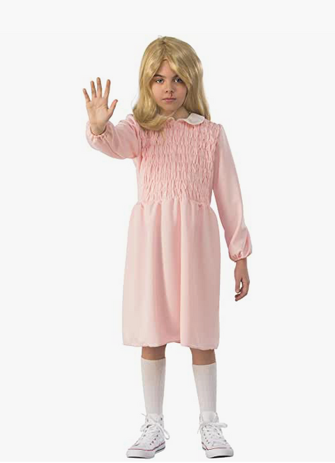 Child Stranger Things Eleven's Dress Costume (12-14)