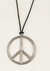 70s Metal Peace Pendant