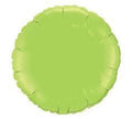 18" Lime Green Round Balloon #91