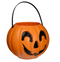 9" CARRY JACK WITH HANDLE PUMPKIN/Cauldron pumpkin bucket