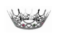 Royal Queen Crown Silver