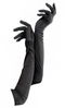Long Nylon Gloves Black