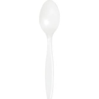 White Spoons 24ct.