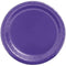 Purple 7" Paper Plates 24ct