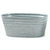 Galvanized Tin Container Oblong