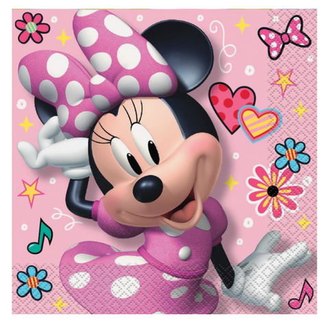 Disney Iconic Minnie Mouse Luncheon Napkins  16ct