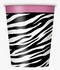 Zebra Passion Cups 9oz 8ct