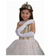 Child Opera Satin Gloves White