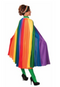 Adult Rainbow Fantasy Costume Cape