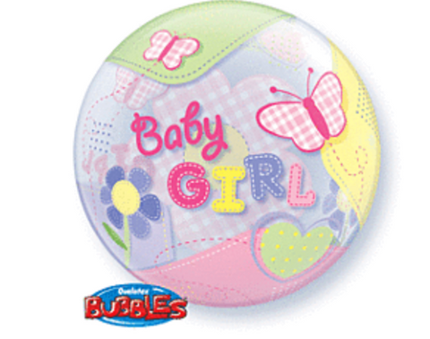 Bubble Baby Girl Butterfly
