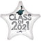 18" Class of 2021 White Balloon