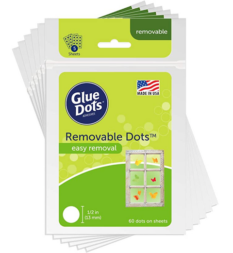 GLUE DOTS - REMOVABLE 60CT