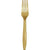 Glittering Gold Forks 24ct.