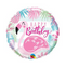 18" Bday Pink Flamingo Balloon #396