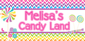 Candy Land Birthday Custom Banner