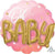 30" Girl Oh Baby Shape Balloon Pkg.