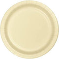 Ivory 7" Paper Plates 24ct