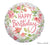 GLOBO FLORAL SAVANNA DE 17" PARA CUMPLEAÑOS