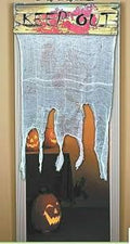 Halloween Doorway Curtain Keep Out