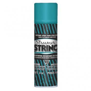 Streamer String Turquoise Silly String