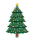 5' Christmas Tree Holographic