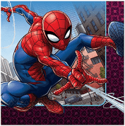Spiderman Webbed Wonder Lunch Napkin 16ct