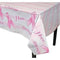 Breast Cancer Pink Ribbon Plastic Table Cover