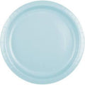 Pastel Blue 9" Paper Plates 24ct