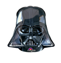 25" Darth Vader Helmet Black Balloon