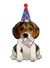 41" Birthday Puppy Balloon