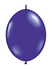 12" Qualatex Purple QuickLink Balloons 50ct