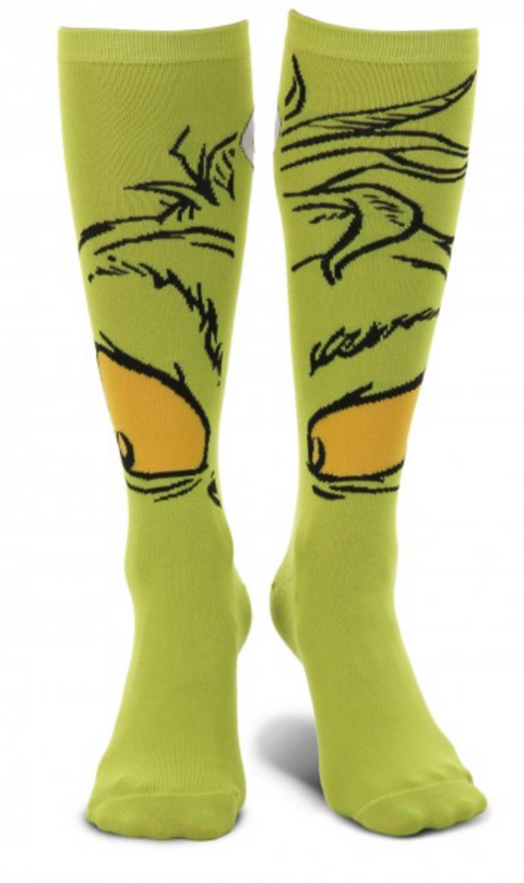 Dr. Seuss The Grinch Knee High Costume Socks