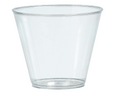 Big Party Pack Clear Plastic Tumblers 9 oz.