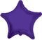 18" Purple Star Balloon #409