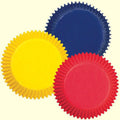 Wilton Baking Cups: Asst Primary Colors 75 count