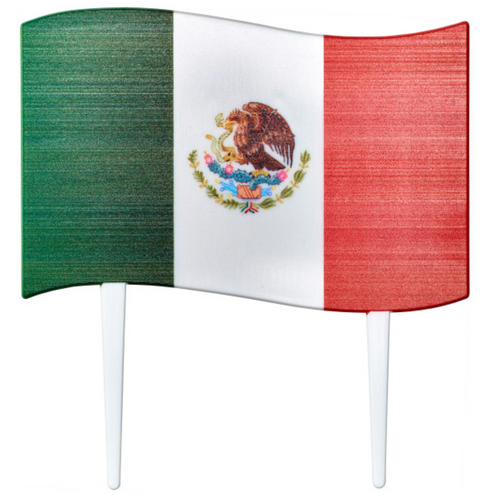 CAKE TOPPER - Mexican Flag