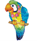 29" Tropical Parrot Luau Balloon #184