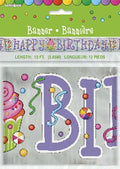 Candy Party Foil Banner 12ft