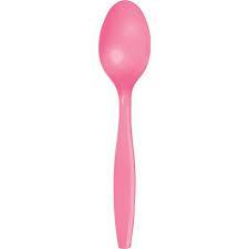 Candy Pink Spoons 24ct