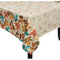 Falling Leaves Printed Fabric Table Cover 60"x84"