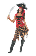 Adult Gold Coast Pirate Costume Standard