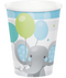 Enchanting Elephant 9oz. Cups 8CT. - Boy